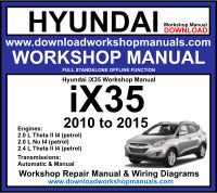 Hyundai ix35 Workshop Service Repair Manual